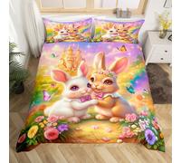 (Yellow Purple, Super King(No Comforter)) Homewish Pink Monkey Bedding Set Double,Jungle Animals Monkey Duvet Cover Cute Leaves Banana Comforter Cover Wildlife Natural Bed Cover for Kids Boys