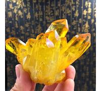 Yellow Quartz Crystal Citrine Cluster Rock,400g