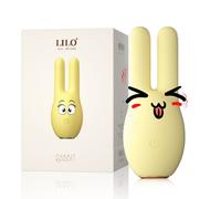 (yellow rabbit) Cute Pet Series Vibrating Love Egg Female Masturbator 10 Mode Vibration Flirting Massager Adult Sexy Products Sex Toys for Women