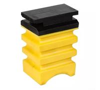 Yellow Rear Air Spring Bump Stop Damping Block for Sprinter 2500 | 1400lb Load Capacity Suspension Helper | For Micro-Cellular Polyurethane | OEM For SSR-338-54