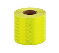 Yellow Reflective Safety Tape Self-Adhesive Warning Band for Outdoor Use 45m x 40cm Ideal for Trucks Cars Reflective Stickers for Enhanced Visibility
