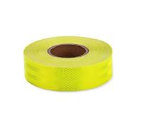 Yellow Reflective Safety Tape Self-Adhesive Warning Band for Outdoor Use 45m x 40cm Ideal for Trucks Cars Reflective Stickers for Enhanced Visibility