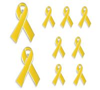 Yellow Ribbon Pin Bring Them Home Pin Hostages Israel Pin Yellow Pin Awareness Enamel Lapel Pin Yellow Ribbon Breast Cancer Awareness Lapel Pin (9, Yellow)