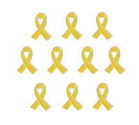 Yellow Ribbon Pin Hostages Bring Them Home Pin Breast Cancer Pin Prayer Blessing Brooch Pin Mental Health Awareness Pins Support Campaign Charity Donation Event Gift Accessories