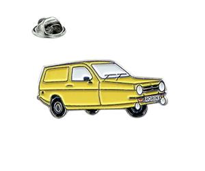 yellow robin reliant Metal Enamel Lapel Pin Badge with gift box