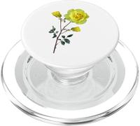Yellow Rose Botanical Flower PopSockets PopGrip for MagSafe