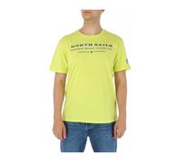 Yellow Round Neck T-Shirt - male - North Sails - T-Shirts - Yellow - M - Tops M