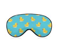 Yellow Rubber Duck Sleep Eye Mask Sleeping Light Blocking Cover Night Blindfold for Travel Nap