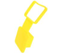 Yellow Rubber Rv Trailer Hook Cover for Road Vehicle Mods