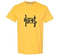 (Yellow, S) Simchat Torah Jewish Holiday Sukkot Festival Sign Men T Shirt Tee Top