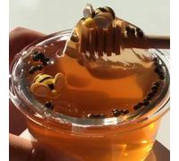 Yellow, Scented, Little Lovely Bee Beads Design Stress Relieve Plasticine Cloud Slime Clay Fluffy Slime Putty for Adult Novelty and Gag