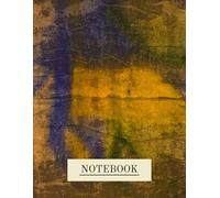 Yellow Shades Abstract Cover Notebook: 120 Pages, Large 8.5x11 in Lined, Beautiful Gift Jurnal for Writing Secrets and Dreams, Good for School and Everyday Notes