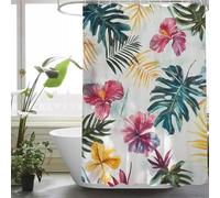 Yellow Shower Curtain for Bathroom, Includes 12 Pcs Hooks, Waterproof Polyester Fabric, Rustproof Eyelets, Weighted Hem, Machine Washable, Quick Dry, Bathroom Decor Curtains 100 x 200 Blue, y36l