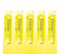 Yellow Smoke Flare - 90 Second Handheld Pull-Ring Smoke Flare | Vibrant Daytime Visibility for Football, Events, Photoshoots | 5-Pack by Cube