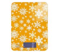 Yellow Snowflakes weight loss small scale for food 11lb/0.18oz, 5kg/5g small scale kitchen with 4 unit for Meal Prep roasting Baking (Batteries not Included)