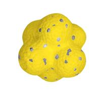 Yellow Soothing Ball - Light | Dog Chew Toys Safe for Weight, Soft Emotional Support for Small, Medium and Large Breeds, Squeaky Treat Dispenser For