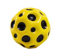 (Yellow) Space Balls Extreme High Bouncing Ball, Sports Cool Tiktok Pop Bouncing Space Ball Rubber Bounce Ball Sensory Ball, Training Ball For Indoor Outdoor P