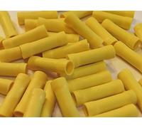 YELLOW SPLICE TERMINALS BUTT CONNECTORS CRIMPS 25 50 100 pack (50)