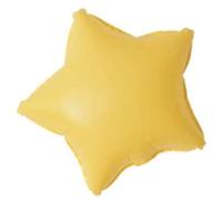 Yellow Star Pastel Foil Balloon, 45cm