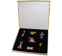 Yellow Submarine Band Pin Badge Set (Pack of 7) The Beatles Multi One Size