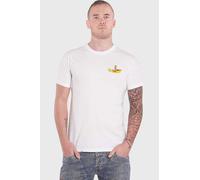 Yellow Submarine Nothing Is Real Back Print T Shirt The Beatles White L