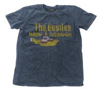 Yellow Submarine Nothing Is Real T-Shirt The Beatles Blue XL