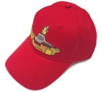Yellow Submarine Red Baseball Cap Beatles Red One Size