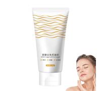 Yellow Sugar Exfoliating Gel for Face & Body, Exfoliating Body Scrub, Face Scrub Gentle Exfoliation with Yellow Sugar, Deep Moisturizing Facial Cleanser, Daily Skin Polish for Sensitive Skin, 100g