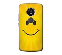 Yellow Sun Smile Case Cover For Motorola Moto G6 Play, Moto G6 Forge, Moto E5