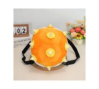 (Yellow) Super Mario Bros Plush Backpack Turtle Shell Bag For Kids Comfortable And Cute