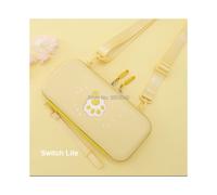 (Yellow switch lite) Portable Hard Shell Case for Nintend Switch Lite Carrying Storage Bag for Nintendo Switch NS Console Joycon Game Accessories