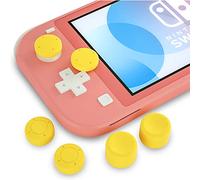 Yellow Switch lite Thumb Grips, Joystick Caps for Nintendo Switch Lite - Yellow Switch lite Accessories