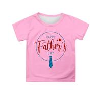 Yellow T Shirts for Girls UK Graphic Tees Cute Floral Short Sleeve Tops for Kids Inspirational Spring Summer Casual Outfit Daily Wear Youth Blouse (4-5 Years)
