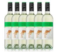 Yellow Tail wine | Australian | 75cl | 11.5% ABV | Fresh & Zesty | Vegan Wine (Case of 6 bottles, Pinot Grigio)