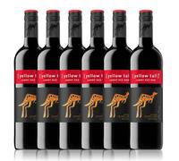 Yellow Tail wine | Australian Red wine | 75cl | 12% ABV | (Case of 6 bottles, Jimmy Roo Red)