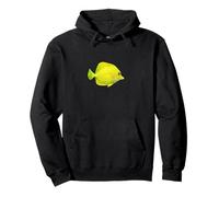Yellow Tang Tropical Fish Pullover Hoodie