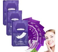 Yellow Teeth Whitening Strips,Purple Teeth Whitening Strips,Instant,Tooth Cleaning Strip, Effectively Remover Stains, Suitable for All Tooth Types (3 Box)