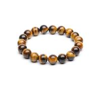 Yellow Tiger Eye Stone Bracelet Natural Handmade Fine Bangles Reiki Yoga Jewelry 6/8/10/12mm(8mm)