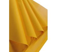 Yellow Tissue Paper 10 Large Sheets, Acid Free Art Paper, Perfect for Gift Wrap, Storage, Packing, Art & Craft Bulk Pack Archiving Shredding 70 x 50cm Sheet Size