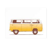Yellow Van Chopping Board