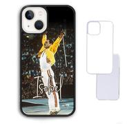 Yellow Vintage Stage Freddie Photo Mercury Custom Black White Clear Compatible With iPhone 6 7 8 SE 2020 X XR XS 11 12 13 14 15 16 16E Pro Max Plus Mini Bumper Case Custom Personalised Name