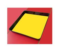 Yellow Vinyl Tuff Tray Insert - 55 x 55 cm - Ideal for Tiger Play Tray - Play Tray NOT Included