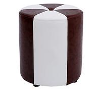 Yellow Waterproof Minimalist Footstool Stable Upholstered Chan Shoes Stool Versatile Industrial Accent for Home Balcony Patio Coffee Table Modern Decor