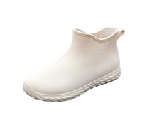 Yellow Wellies Ladies Ladies Waterproof Boots Huckleberry Boots for Men Rubber for Women Rain Women Rubber Calf Garden with Adjustable Drawstring Non Slip Soft Rain Shoes Womens Boot Size 6
