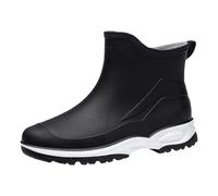 Yellow Wellies Ladies Waterproof Boots for Women UK Rubber Coated Shoes Women's Rain Boots Water Shoes Top Rubber Casual Fashion Outdoor Work Fishing Car Wash Kitchen Non Slip Overshoes Rain Heel