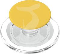 Yellow - Whale Fin Orcas Rescue Orca Sea Animal Whale Ocean PopSockets PopGrip for MagSafe