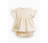 Yellow Winnie The Pooh Top & Bloomers Set Up to 3 mths