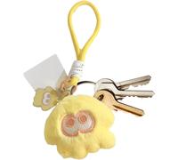(Yellow) Women's Keyrings & Keychains,Little Squid Shape Game Peripheral Dolls | Car Keychain Multi-Functional Backpack Charm for Christmas New Year Easter