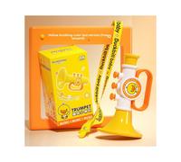 (Yellow) Yellow Rabbit Ducks Dinosaur Horn Toy Baby Whistle Early Education Harmonica