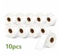 Yellow Yeti 10 Rolls 11352 Labels with Chip, 25 x 54 mm, Compatible with DYMO LabelWriter and Seiko SLP Printers, 500 Labels/Roll, 5000 Labels in Total